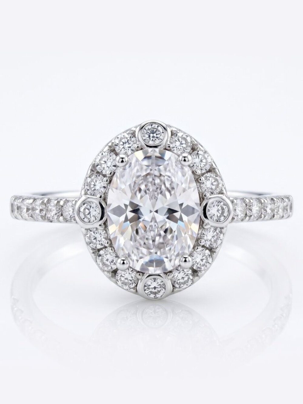 Art Deco Vintage inspired ring, 925 Sterling Silver